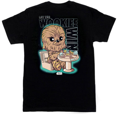 Funko POP! Tees Star Wars Let the Wookie Win T-Shirt [Small] Smuggler's Bounty Exclusive