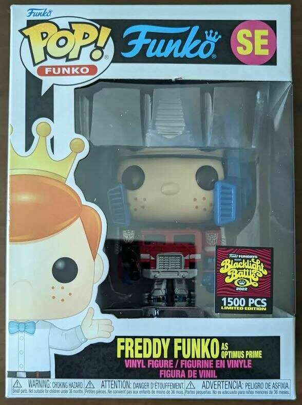 Funko POP! Fundays Freddy Funko as Optimus Prime LE 1500 Exclusive