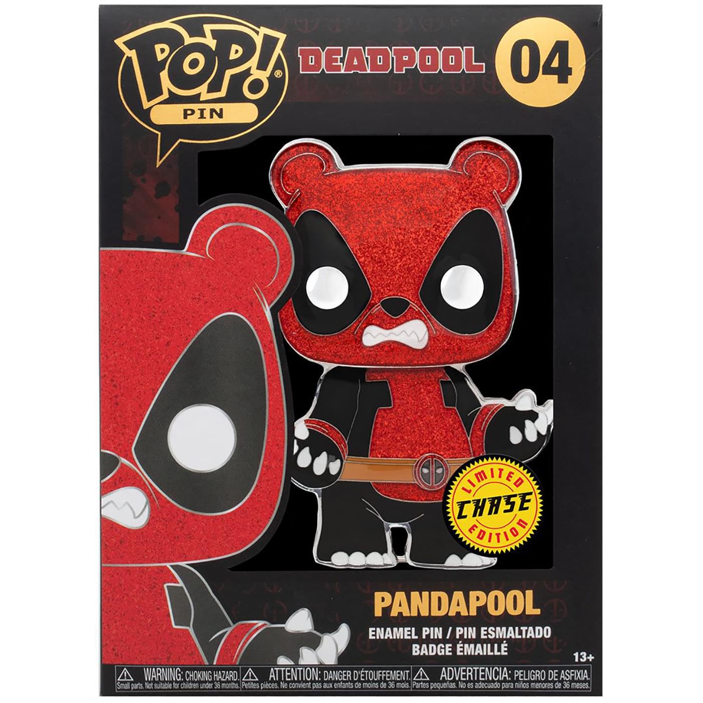 Funko POP! Pin Marvel Deadpool CHASE Pandapool #04
