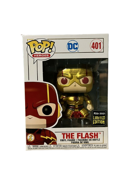 Funko POP! Heroes DC The Flash #401 [Reverse Metallic Imperial Palace] Limited Edition Chinese Exhibition Exclusive