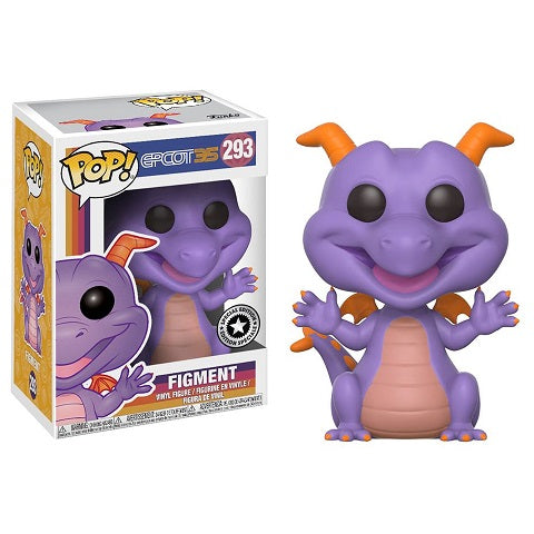 Funko POP! Disney Figment #293 Disney Parks Exclusive Epcot 35th Anniversary Exclusive