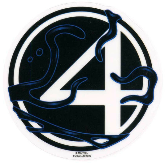 Funko Marvel Venomized Fantastic 4 Logo Exclusive 3-Inch Sticker