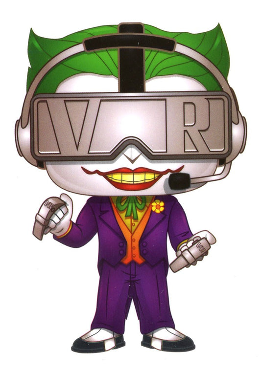 Funko DC Batman 80th The Joker Exclusive 3.25-Inch Sticker [VR Gamer]