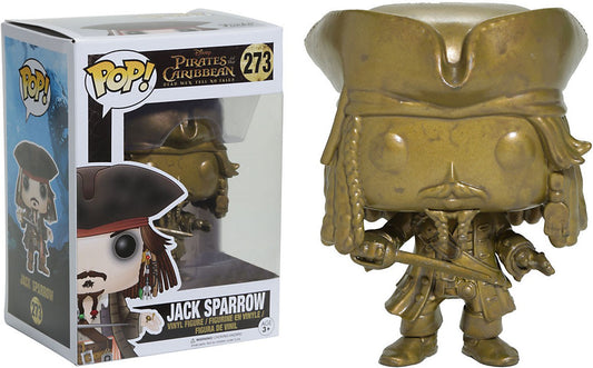 Funko POP! Movies Pirates of the Caribbean Dead Men Tell No Tales Jack Sparrow #273 [Gold] Exclusive