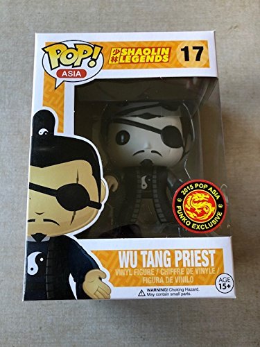 Funko POP! Asia Shaolin Legends Wu Tang Priest #17 2015 Exclusive