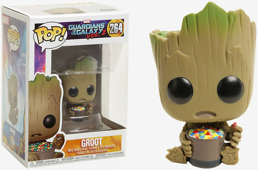 Funko POP! Marvel Guardians of the Galaxy Vol. 2 Groot #264 [Candy Bowl] Exclusive