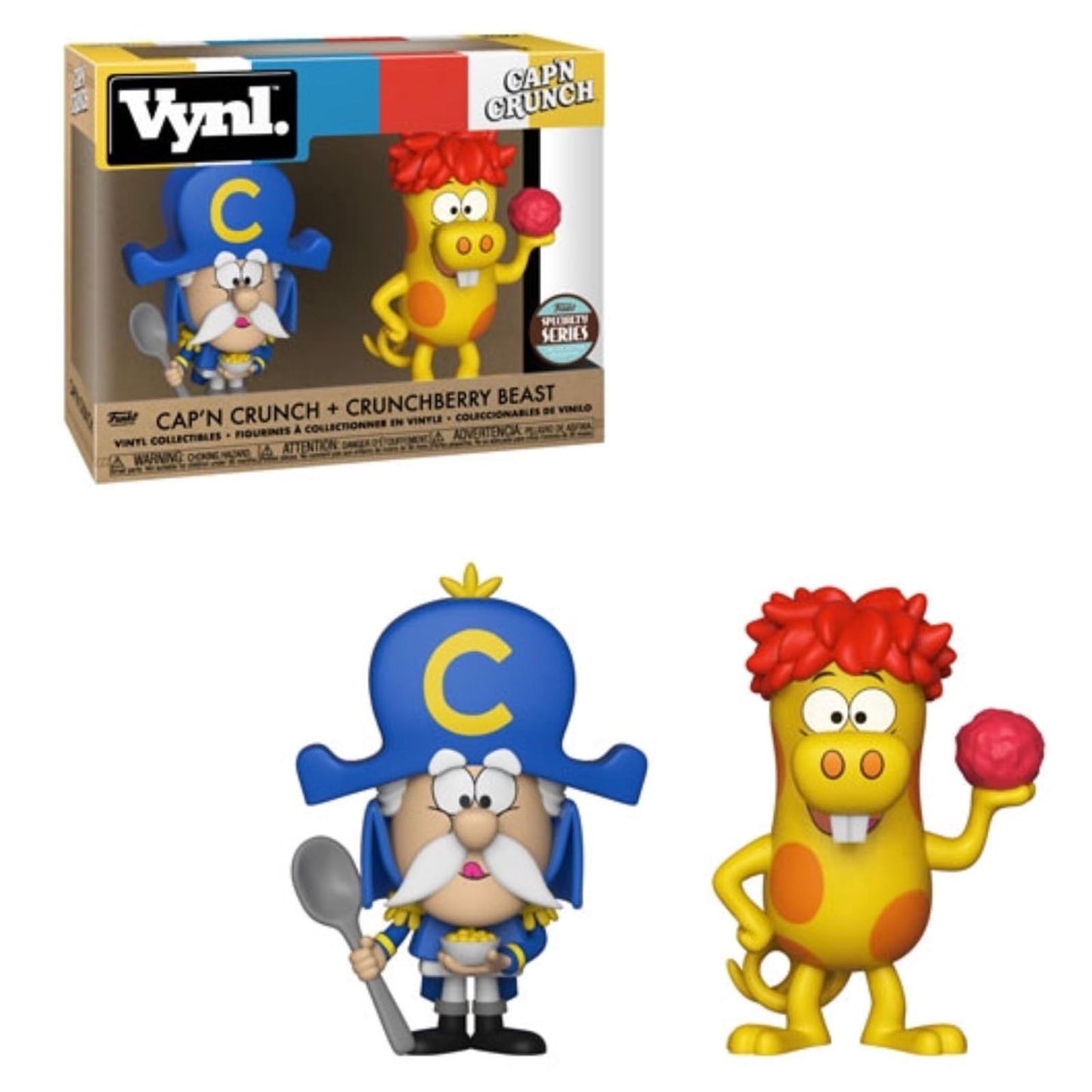 Funko Vynl Ad Icons Cap'n Crunch & Crunchberry Beast 2-Pack Specialty Series Exclusive