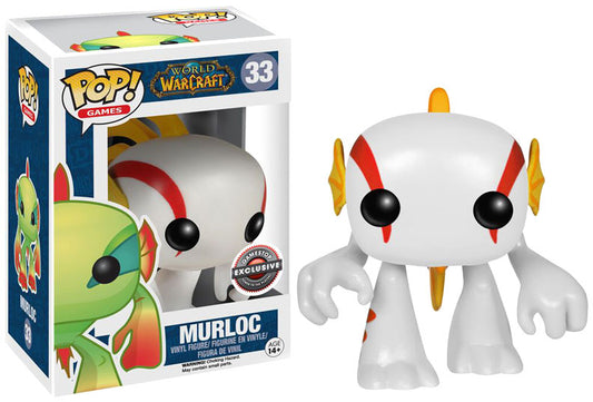 Funko POP! Games World of Warcraft Murloc #33 [White] Gamestop Exclusive