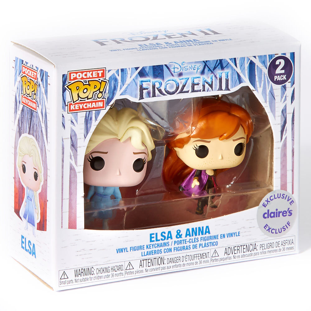 Funko Pocket POP! Keychain Disney Frozen II Elsa & Anna 2-Pack Exclusive