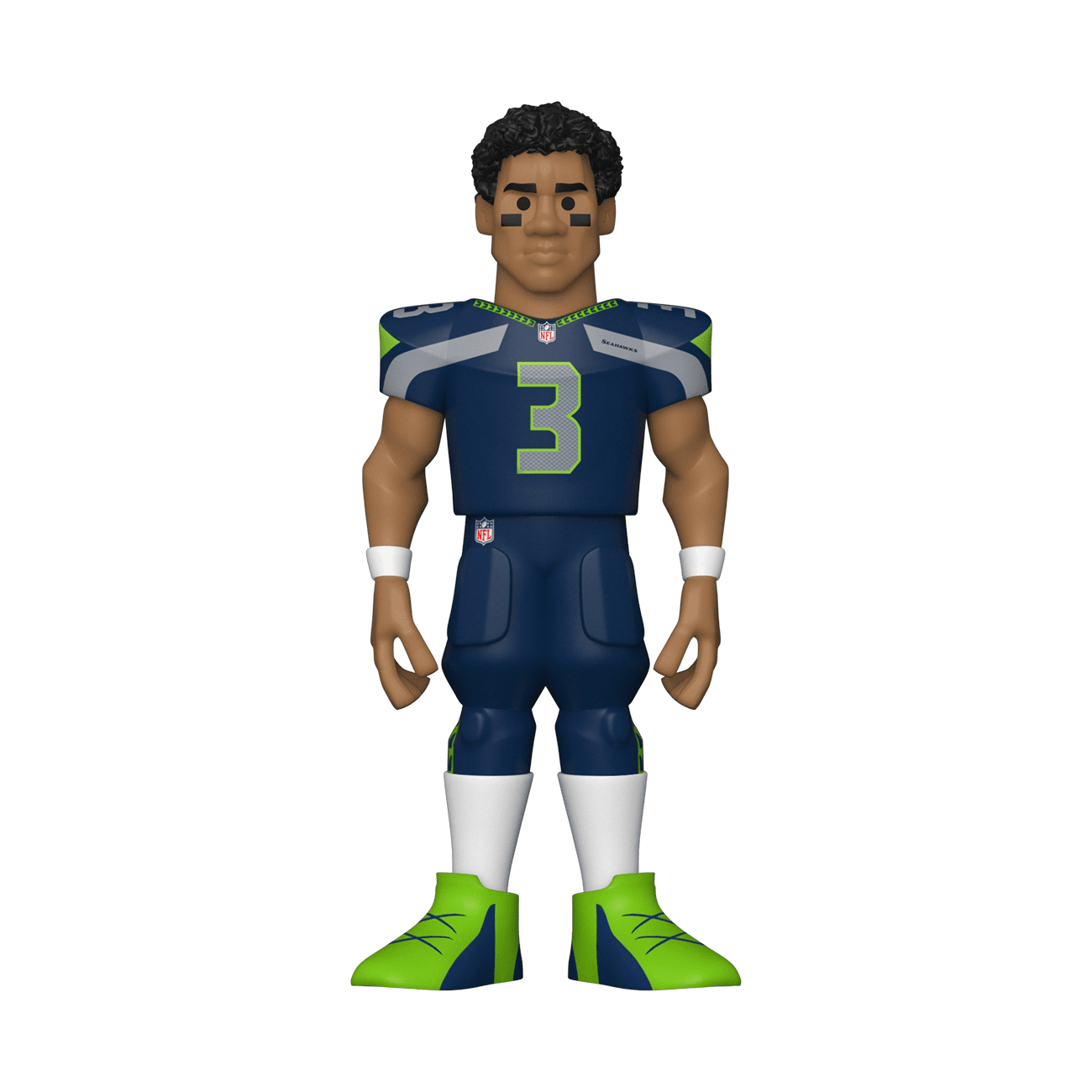 Funko GOLD Russell Wilson [Seahawks Home Uniform] NFL Premium Figure 12"