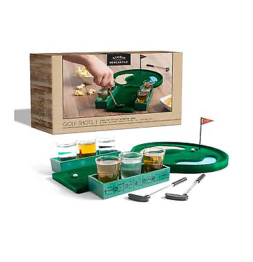 Studio Mercantile Mini Golf Shots Game Set, 11 Pieces - Green