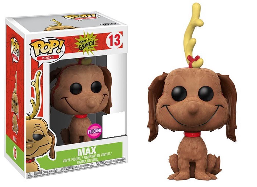 Funko POP! Books The Grinch Max #13 [Flocked] Exclusive