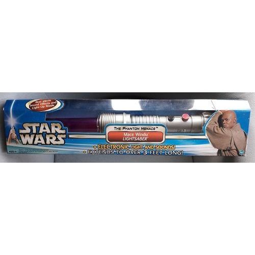 Star Wars The Phantom Menace Mace Windu Lightsaber