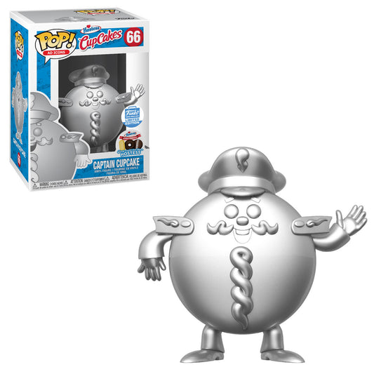 Funko POP! Ad Icons Captain Cupcake #66 [Platinum] Exclusive