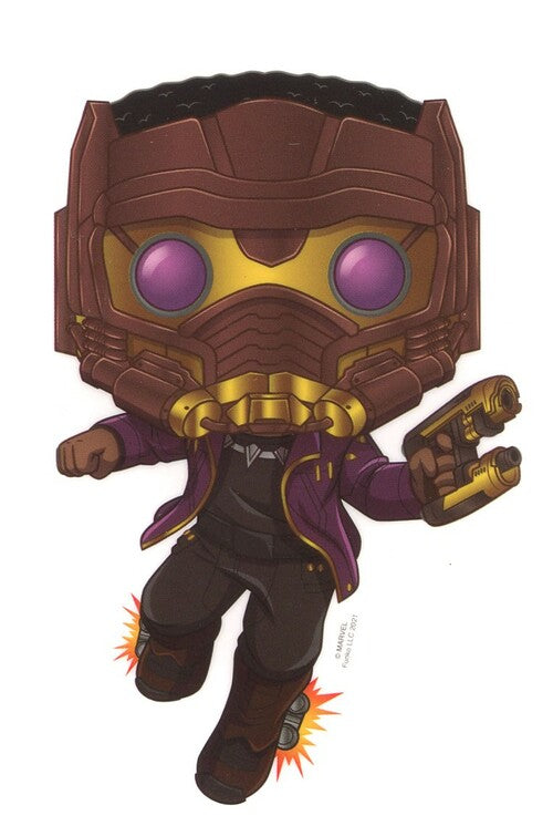 Funko Guardians of the Galaxy Star-Lord T'Challa Exclusive 3-Inch Sticker