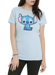 Funko POP! Tees Disney Seated Stitch (Juniors) Women's Size Large T-Shirt