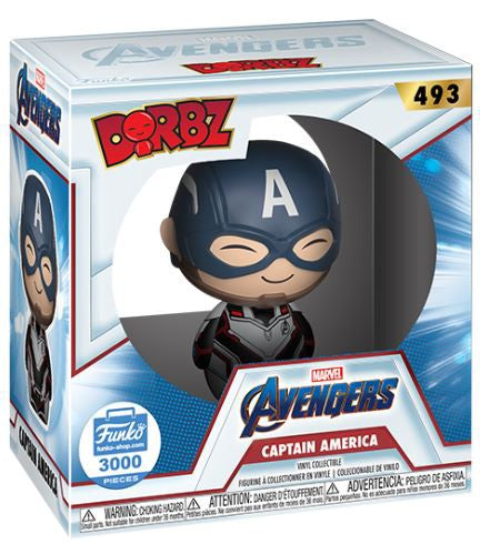 Funko Dorbz Marvel Avengers Captain America #493 [Quantum Realm Suit] LE 3000 Funko Shop Exclusive
