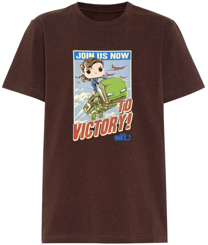 Funko POP! Tees Marvel What If? Join Us Now to Victory! Exclusive T-Shirt [Medium]