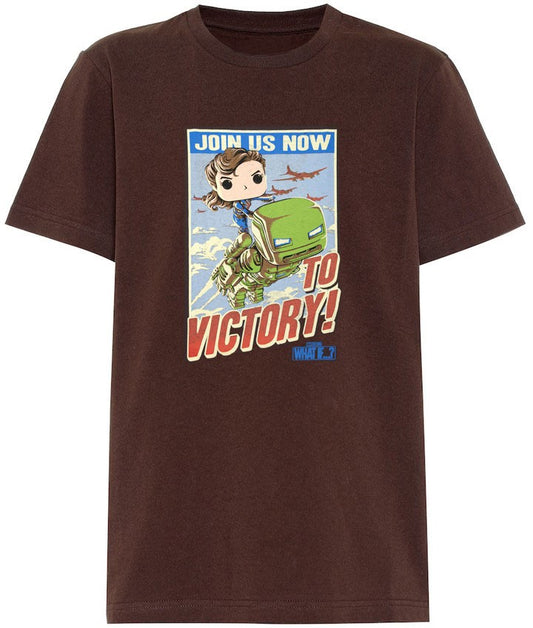 Funko POP! Tees Marvel What If? Join Us Now to Victory! T-Shirt (Large)