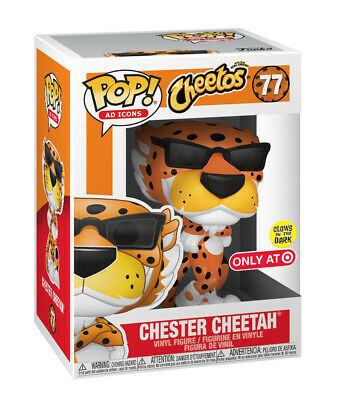 Funko POP! Ad Icons Cheetos Chester Cheetah #77 [Glows in the Dark] Exclusive