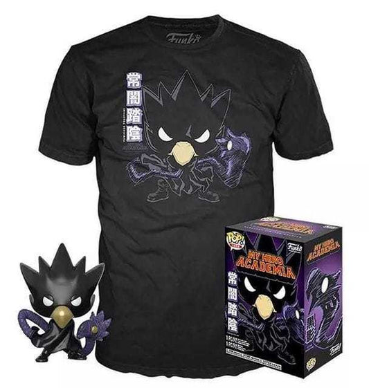 Funko POP! and Tee My Hero Academia Tokoyami [Metallic] with Size Xtra Large T-Shirt Collectors Box Exclusive