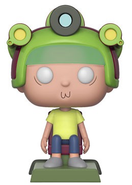 Funko POP! Animation Rick and Morty - Morty #417 [Blips and Chitz] Exclusive