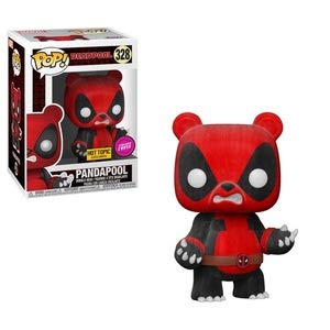 Funko POP! Marvel Deadpool CHASE Pandapool #328 [Flocked] Exclusive