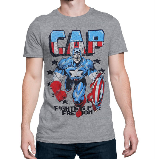 Funko POP! Tees Marvel Captain America Fight For Freedom Size 2XL T-Shirt