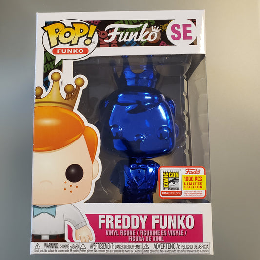 Funko POP! Fundays Freddy Funko [Blue Chrome] LE 1000 Exclusive