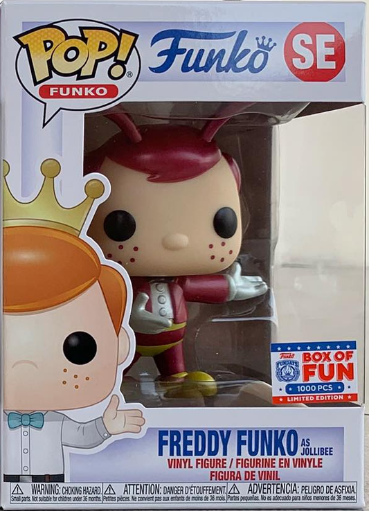 Funko POP! Fundays Freddy Funko as Jollibee LE 1000 [Metallic] Exclusive