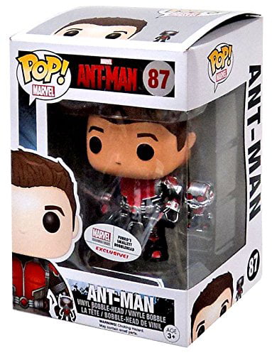 Funko POP! Marvel Ant-Man #87 [Unmasked] Collector Corps Exclusive