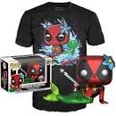 Funko POP! and Tee Marvel Deadpool Mermaid [Metallic] with Size XL T-Shirt Collectors Box Exclusive