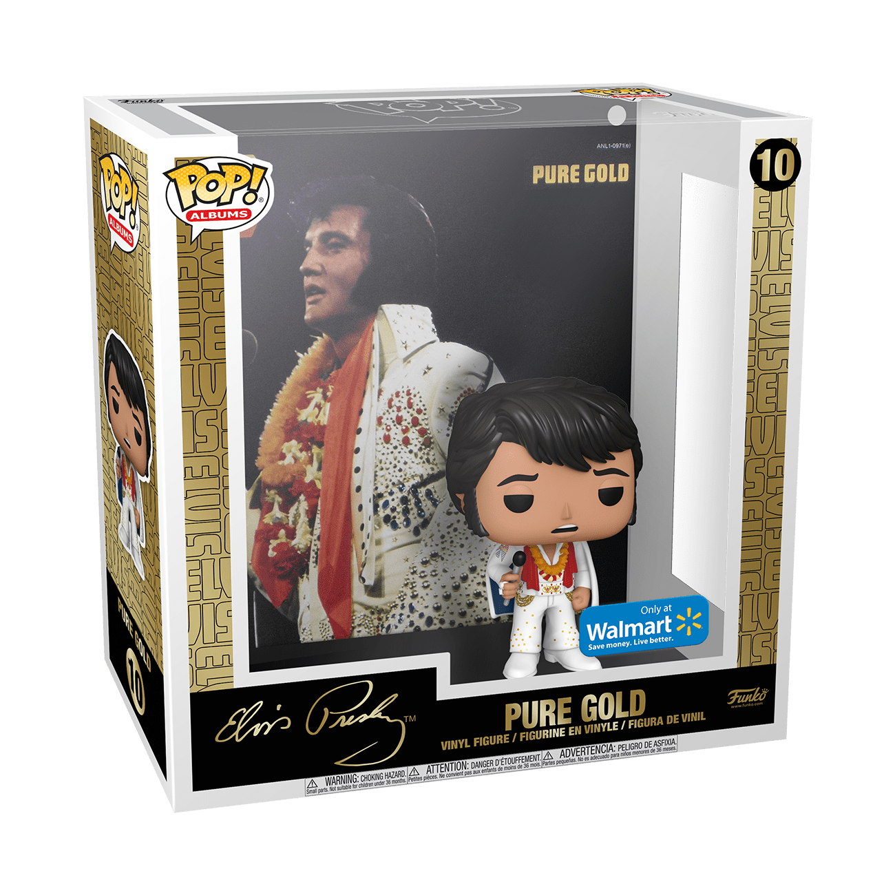 Funko POP! Albums Elvis Presley Pure Gold #10 Exclusive