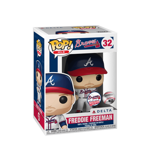 Funko POP! MLB Atlanta Braves Freddie Freeman #32 [Home Jersey] Exclusive