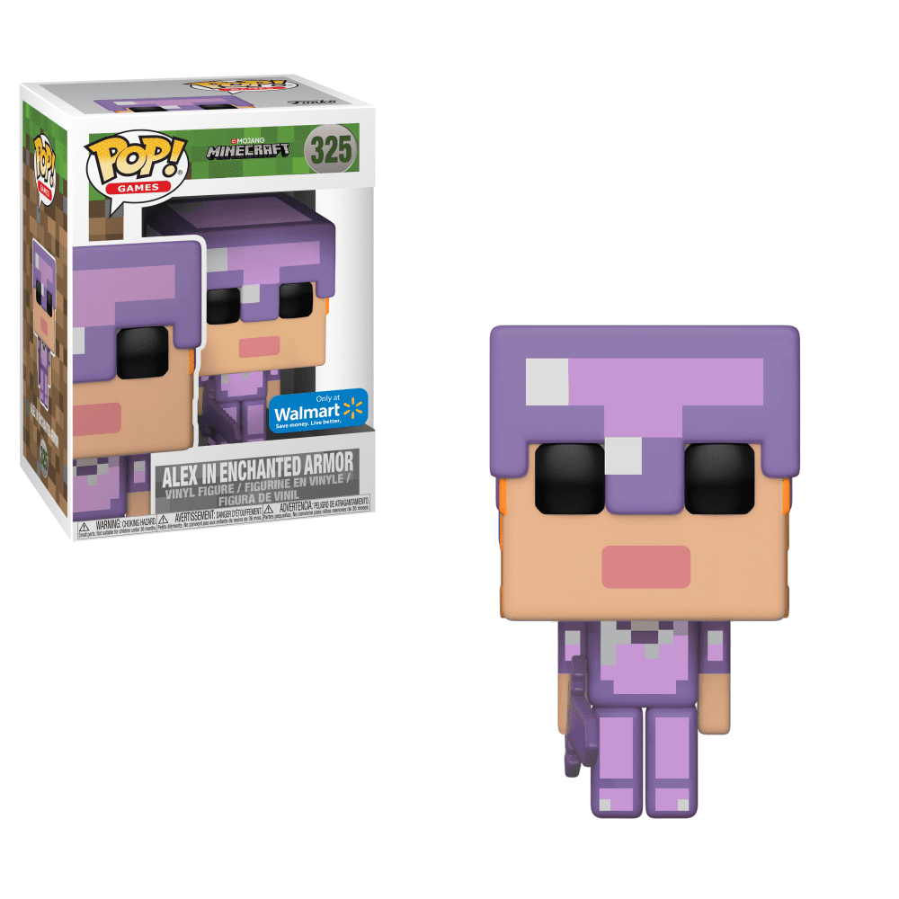 Funko POP! Games Minecraft Alex in Enchanter Armor #325 Exclusive