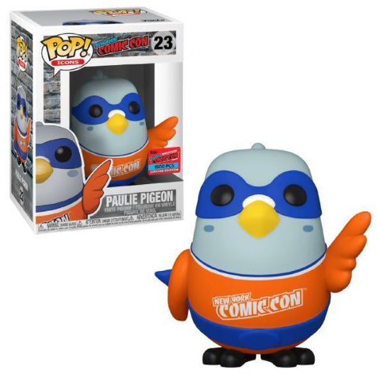 Funko POP! Icons New York Comic Con Paulie Pigeon #23 [Orange] Exclusive