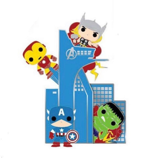 Funko POP! Pins Marvel Avengers Tower LE 500 Loungefly Exclusive