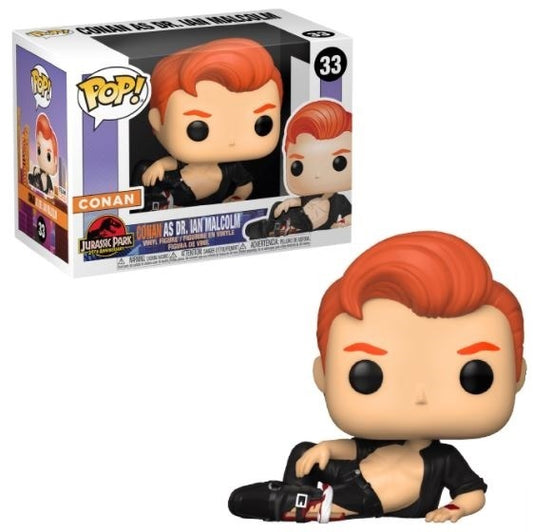 Funko POP! Conan - Jurassic Park Conan As Dr. Ian Malcolm #33 Exclusive