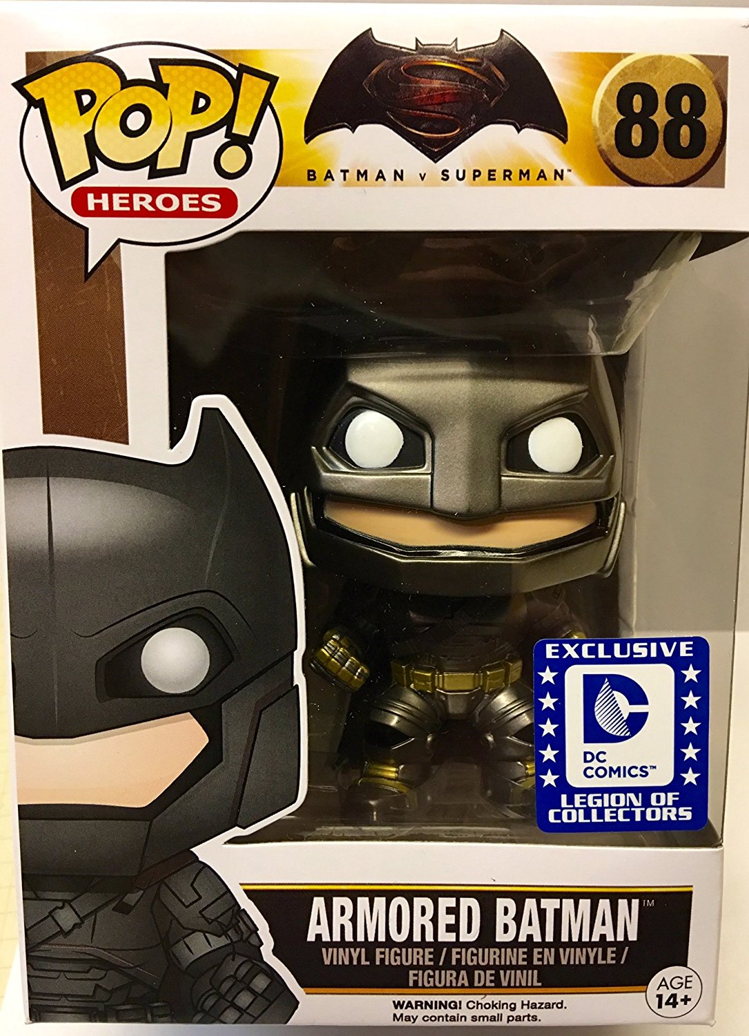 Funko POP! Heroes Armored Batman #88 Legion of Collectors Exclusive