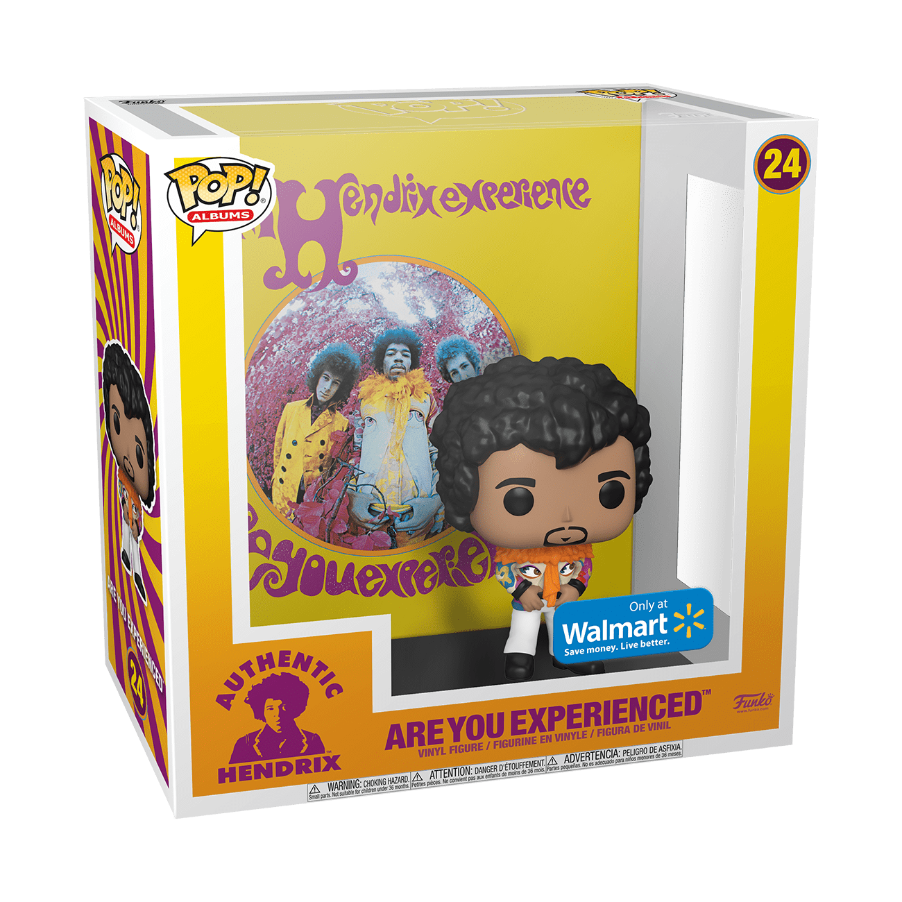 Funko POP! Albums Jimi Hendrix Are You Experienced #24 Exclusive