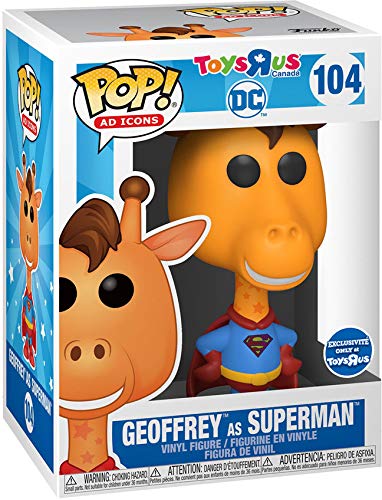 Funko POP! Ad Icons Toys R Us DC Geoffrey as Superman #104 Exclusive