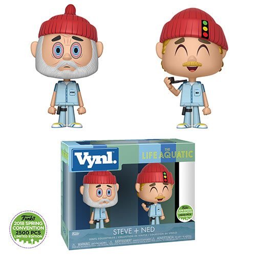 Funko Vynl. The Life Aquatic with Steve Zissou Steve and Ned 2-Pack Exclusive