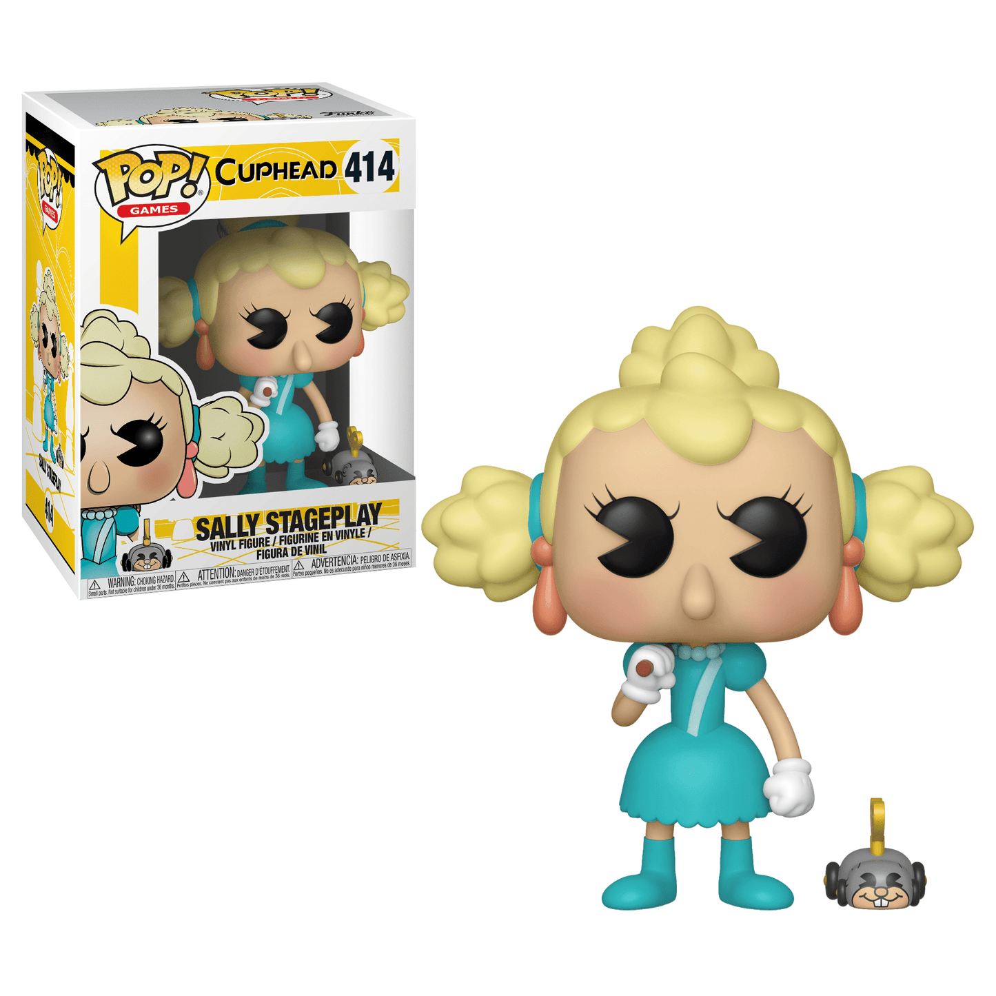 Funko POP! & Buddy Games: Cuphead - Sally & Wind Up Mouse