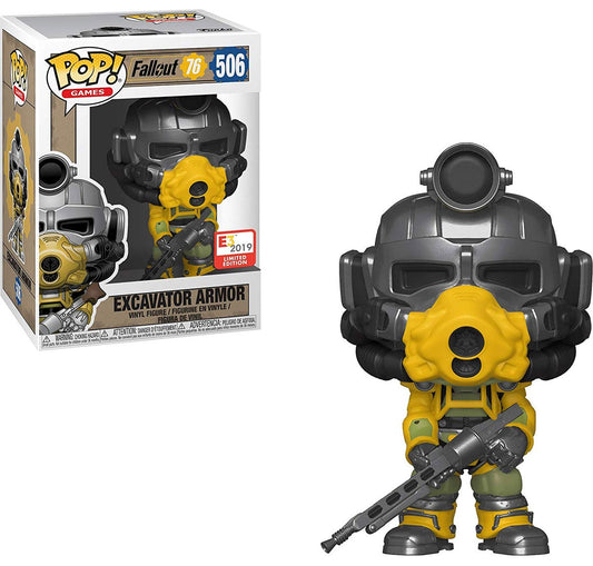 Funko POP! Games: Fallout 76 - Excavator Armor #506 - E3 2019 Exclusive