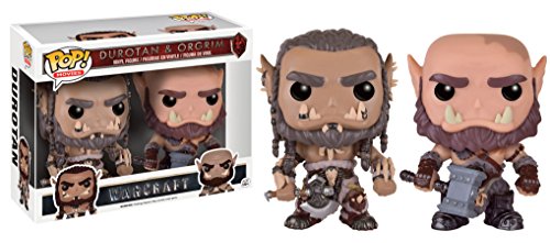 Funko POP! Movies Warcraft Durotan & Orgrim 2-Pack Exclusive