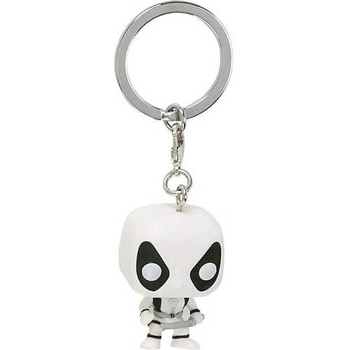 Funko Pocket POP! Keychain X-Force Deapool [White]