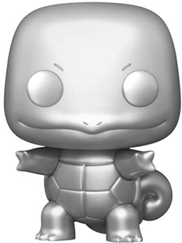 Funko POP! Games Pokemon Squirtle #504 [Silver Metallic]