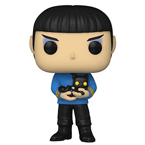 Funko POP! Television Star Trek Spock #1142 [Spock with Cat] Funko Shop Exclusive