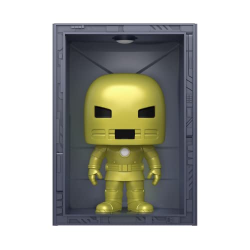 Funko POP! Deluxe Marvel Hall of Armor: Iron Man Model 1 Golden Armor #1035 Exclusive