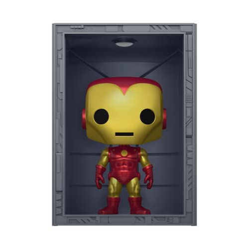 Funko POP! Deluxe Marvel Hall of Armor: Iron Man Model 4 #1036 Previews PX Exclusive